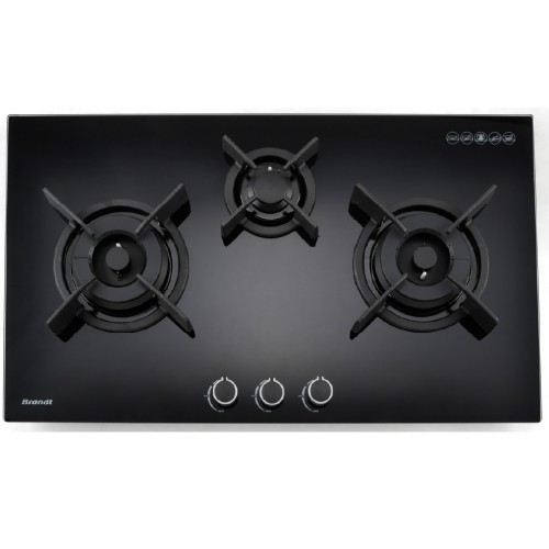 Brandt Tg1493b 90cm 3 Zones Gas Hob
