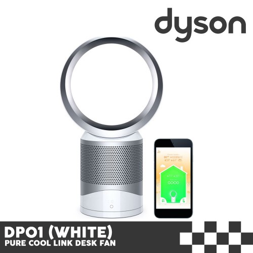 dyson pure cool desk fan white