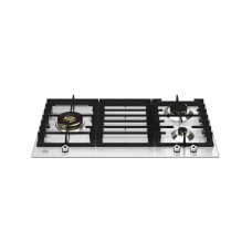 Bertazzoni P903LPRONE gas hob is finished in stainless steel 90cm