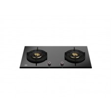 Bertazzoni P782BPROGNE gas hob is finished in stylish black glass 78cm