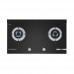 (BUNDLE)BOSCH DHI923GSG Telescopic Cooker Hood(90cm) + Bosch PMD82D31AF 2 Burner Gas hob