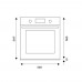 Bertazzoni F605PROEKN Electric Built-in Oven (60cm)