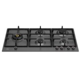 Bertazzoni P905LPRONE Gas Hob with Lateral Dual Wok (90cm)