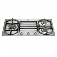 Bertazzoni P9501PROXE 3 Aluminum Burner Gas Hob with Dual Wok (90CM)