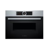 Bosch CMG633BS1B Series 8 Built-in Compact Oven with Microwave Function (45L)