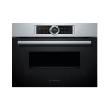 Bosch CMG633BS1B Series 8 Built-in Compact Oven with Microwave Function (45L)