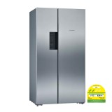 Bosch KAN92VI35O Serie | 4 American Side by Side Refrigerator (604L)