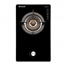 Brandt TG2231BBL | TG2231BBP | TG2231BEL | TG2231BEP Battery/Electric Ignition Gas Hob (30cm)(Black)