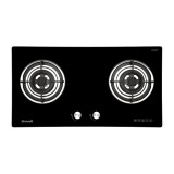 Brandt TG2282BBL (LPG)(Battery Ignition) 2 Burner Gas Hob (80cm)(Black)