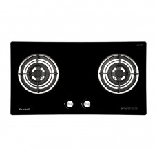 Brandt TG2282BBL (LPG)(Battery Ignition) 2 Burner Gas Hob (80cm)(Black)