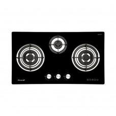 Brandt TG2283BEL (LPG)(Electric Ignition) 3 Burner Gas Hob (80cm)(Black)