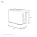 Electrolux E5TS1-50ST UltimateTaste 500 2-Slice Toaster