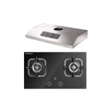 (Bundle) EFT9516X Slimline Cooker Hood (90cm) + EGT7828CK (LPG) Gas Hob (78cm)