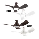 (Bundle)(FREE INSTALLATION) KDK E48GP + F40GP Ceiling Fan with LED Light