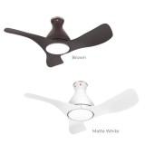 (FREE INSTALLATION) KDK F40GP 3-Blades Wifi-Control DC Ceiling Fan with LED Light (100cm)