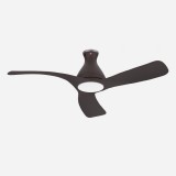 KDK H56GP(BR) 3-Blades Wifi-Control DC Ceiling Fan with LED Light (140cm)