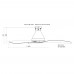KDK H56GP(WH) 3-Blades Wifi-Control DC Ceiling Fan with LED Light (140cm)