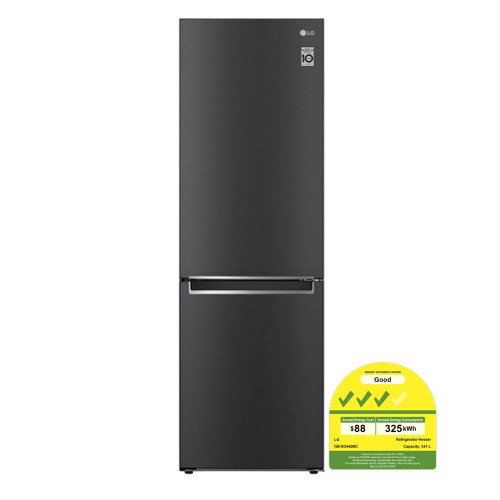 LG GBB3442MC Bottom Freezer Refrigerator (341L)(Energy Efficiency 3 Ticks)