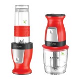 Mayer MMBC19RD Mini 2-in-1 Blender Plus Chopper (Red)