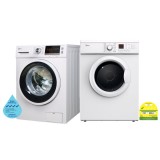 (Bundle) Midea MF768W Washing Machine (7kg) + MD710W Tumble Dryer (7kg)