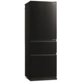 Mitsubishi MR-CGX56EP-GBK-P 3-Door Bottom Freezer Refrigerator (362L)
