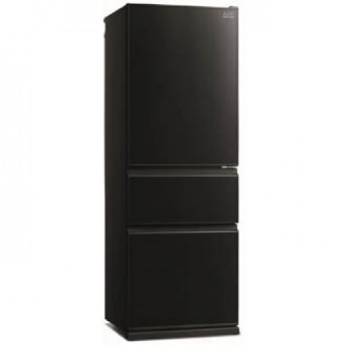 Mitsubishi MRCGX56EPGBKP 3Door Bottom Freezer Refrigerator (362L)
