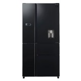 Sharp SJ-FX660W-BK 5-Door Refrigerator (650L)(Energy Efficiency - 2 Ticks)