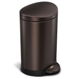 Simplehuman CW2038 Semi-Round Step Can (6L)