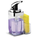 Simplehuman KT1159 Square Push Pump with Caddy (22 fl.oz)