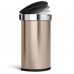 Simplehuman ST2012 Semi-Round Sensor Can (45L)