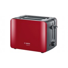 Bosch TAT6A114 Comfortline Plastic Red Toaster