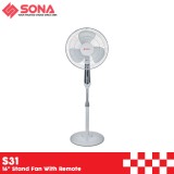 Sona S 31 16” Remote Stand Fan